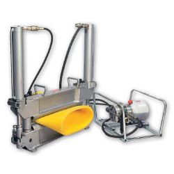 Klemmevrktj 400 med 4 st bomme. Pneumatisk drevet hydraulik Op til 400mm