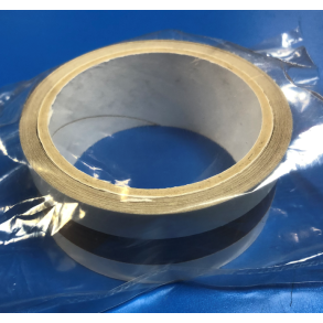 PTFE-coated tape 40 x 0,13 mm, klbende sider 12/16/12 mm.  p ruller af 5 m. Til kbesvejser