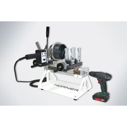 Hrner HWT 125 SW Light Muffe-dornsvejsemaskine Type B, med trinls temperaturindstilling. 63-125mm (20-50mm som option) SN:_