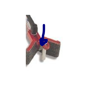 Knives for chamfering tools. Set of 2 pcs.