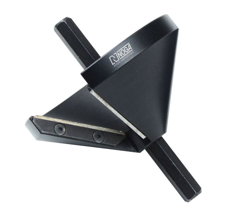 Chamfering tool outside Ø 2575 mm. and inside Ø 4075 mm. Used