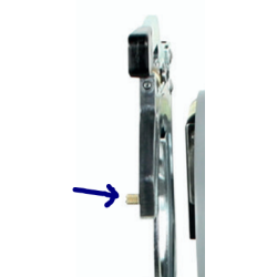 Finger skrue (messing) for reduktioner p HWT 160