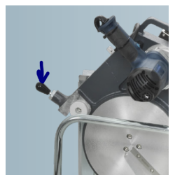 H�ndtag /knob til l�sepind for h�vl 514.130