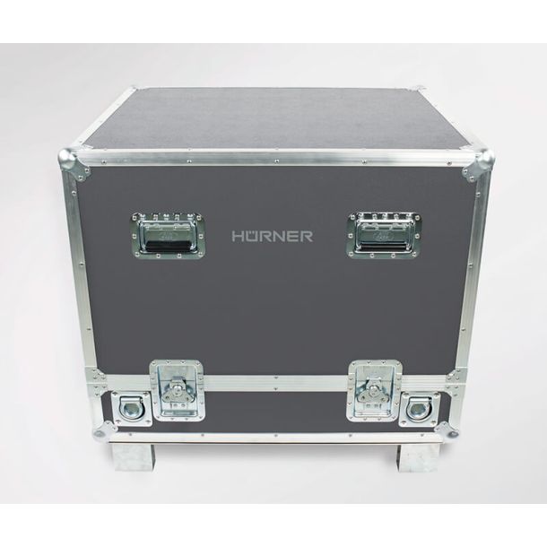 Flight Case 160 Transportkasse  med plads til reduktioner. Passer til alle versioner af Hrner 160mm stuksvejsere