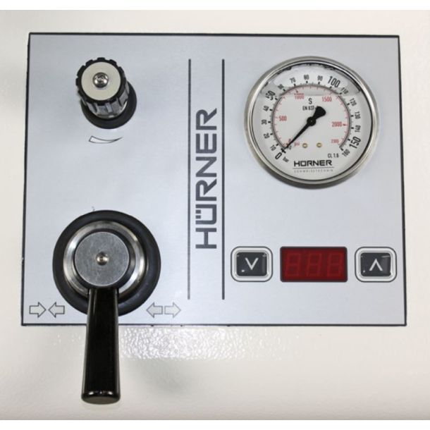 Butt welding, Hrner, HWT 400 Manual Workshop machine, Aluminium clamps (incl. Reductions