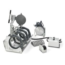 Stuksvejsemaskine, Hrner 250 mm, Weldcontrol 2.0 inkl. Hvl, spejl,trykkarakteristik  med reduktioner i aluminium 75, 90, 110, 125, 140, 160, 180, 200, og 225 mm. SN:__________