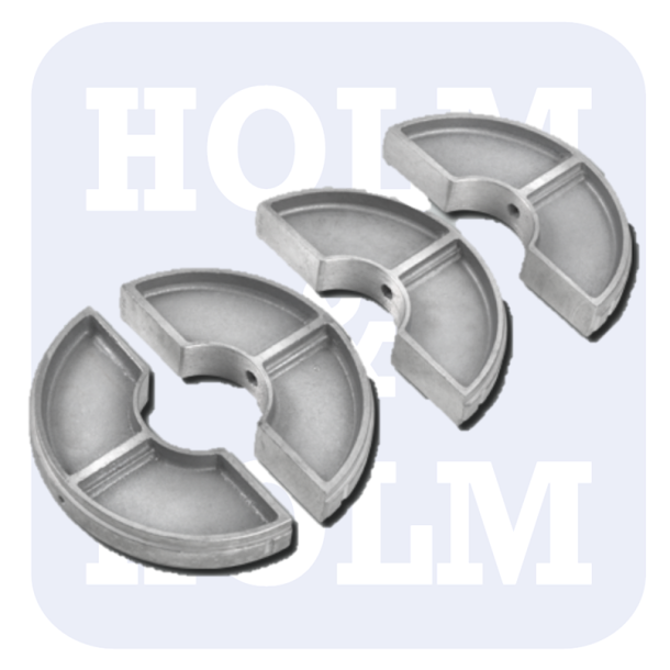 315 til 280 mm. Reduktioner (4 Brede halvparter)