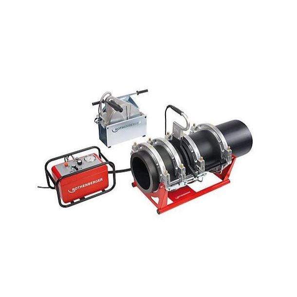 Rothenberger P355B - Komplet maskine inkl. reduktioner 90, 110, 125, 140, 160, 180, 200, 225, 250, 280, 315 mm. og trykkarakteristik.   SN:______________