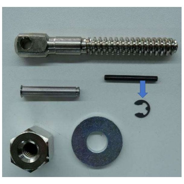 Widos 4600+W4900 Lsering til stift for svingbolt