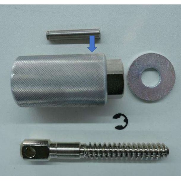 Widos 4400 Knurled Nut for spindle