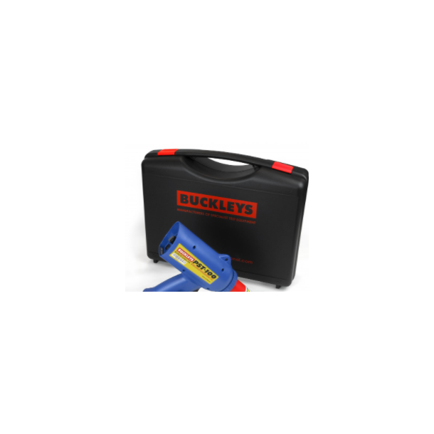 Plastkuffert med skum indlg, passer til Buckleys gnisttester PST 100