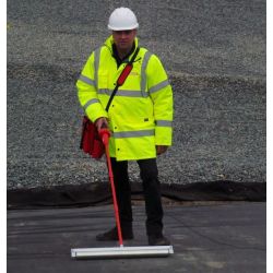 Geo Pro2 - geomembran gnisttest st. Tthedstest af geomembraner inden ibrugtagning