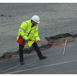 Geo Pro2 - geomembran gnisttest st. Tthedstest af geomembraner inden ibrugtagning