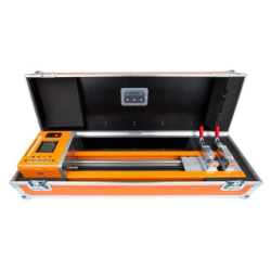 Trkprve Tester Elektrisk med dataudlsning, Munsch Accura-Dat. Max. prve tykkelse: 8mm.   Leveres med transportkasse, SD-kort samt software