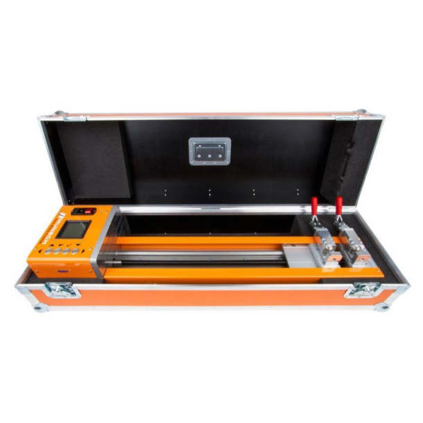 Trkprve Tester Elektrisk med dataudlsning, Munsch Accura-Dat. Max. prve tykkelse: 8mm.   Leveres med transportkasse, SD-kort samt software