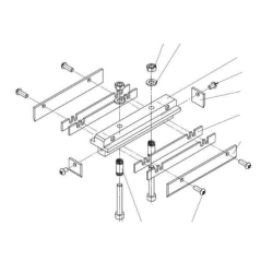 Munsch trkprve stansevrktj type K04875, for trkprver Max. 6 mm Leveres som standard med stansevrktj i henhold til DVS 2225, part 4