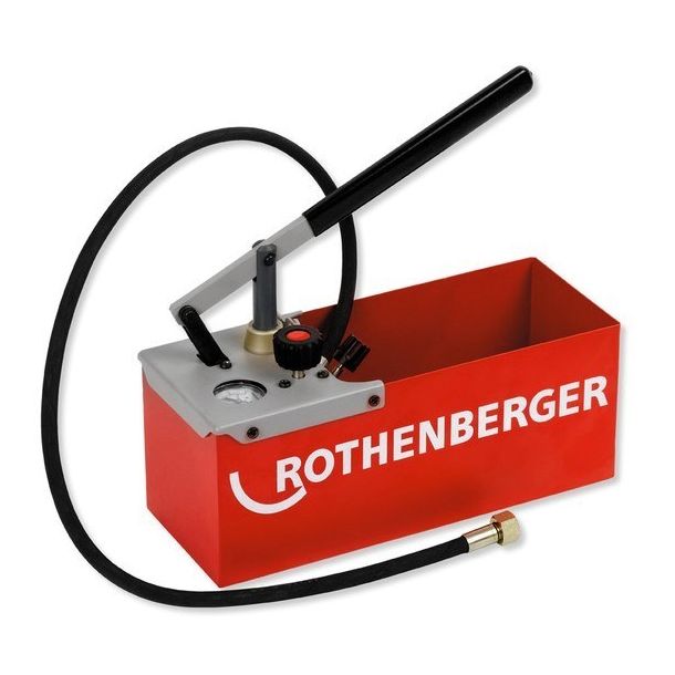 Rothenberger TP25  Manuel trykprvepumpe med 7 liter trykspand  SN:_____________