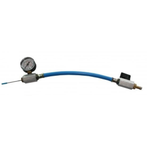 Compressed air testing device