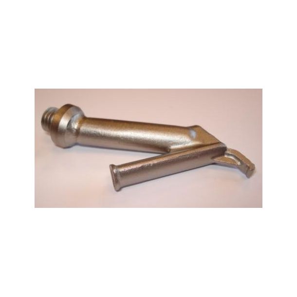 Hurtig svejsedyse M10 (form B) 7 mm, trekantet  stbt med forstrket nse