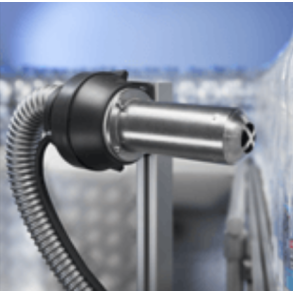 Varmluft vrktj type 3000E, 400V 3000W - Elektronisk indstillelig. 50 dyse uden beskyttelsesgitter