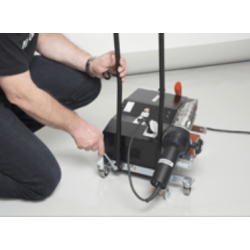 FORSTHOFF-D automatisk svejsemaskine til 40 mm overlap svejsning.