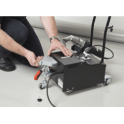 FORSTHOFF-D automatisk svejsemaskine til 40 mm overlap svejsning.