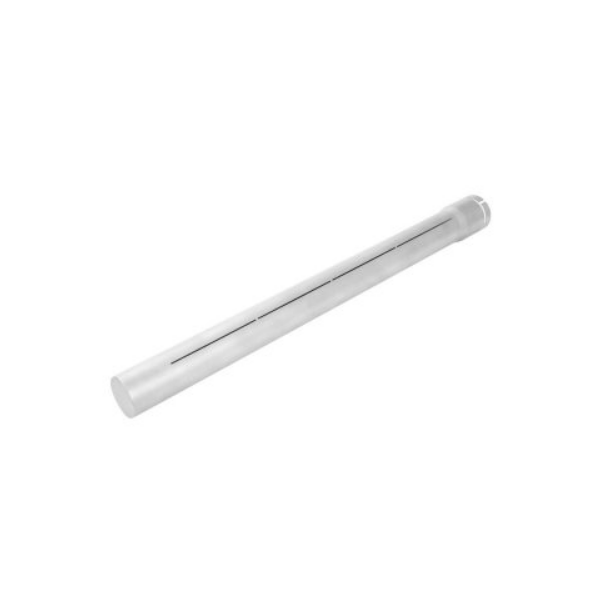 62 - Rrdyse 700 mm lang, luftafgang 550 x 1,7mm.