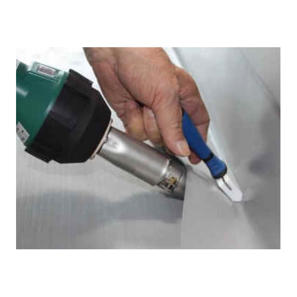 Teflon pressure shoes for membranes. Width 55 mm.