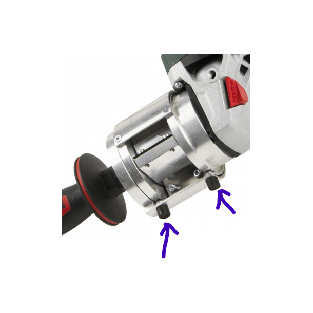 Spacer rubber M4 x D10 x 15 UK, weld trimmer ( 554.032 )