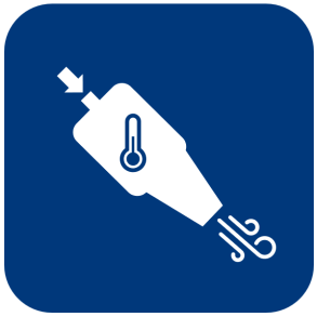 Air heaters for installation in machines