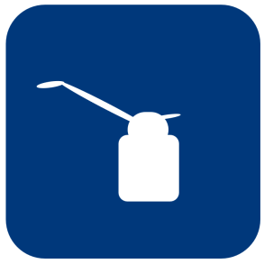 Smøremidler, hydraulikolie til stuksvejsemaskiner, motorolie til Honda generator og special fedt