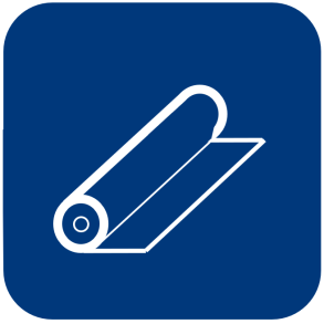 Rullevarer, varmebestandig stof og teflon folie