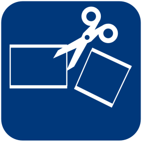 Scissors for shortening plastic pipes