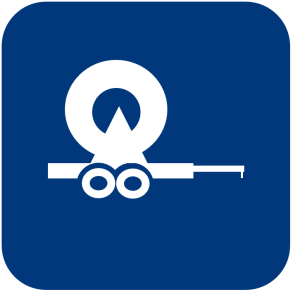 Pipe and cable trailers