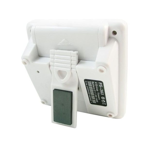 Stop Watch - 4 Channel with clip and magnet, incl batteries (PS-363)