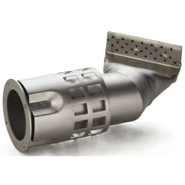 Overlap welding nozzle, 20 mm for modifying the welding width