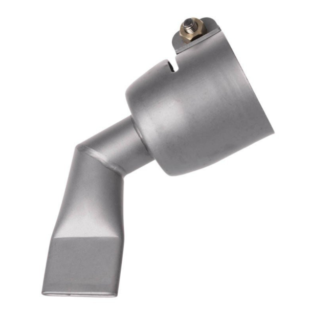 Nozzle, Hot air 20 mm, flat 60� For overlap welding of foil tarpaulins and membranes.