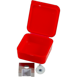 Sk�r til Rotationsskraber PFS PES 400  inkl. skrue (R�d)