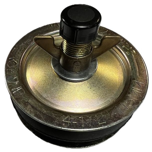 4" Pipe Stopper. Pipe Range (ID) 108-120 mm.   Outlet &Prime; BSP with Plastic Cap