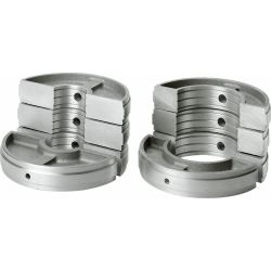 160 til 125 mm reduktioner til Rothenberger P160B/P200B,  8 Halvparter (6 brede + 2 smalle)