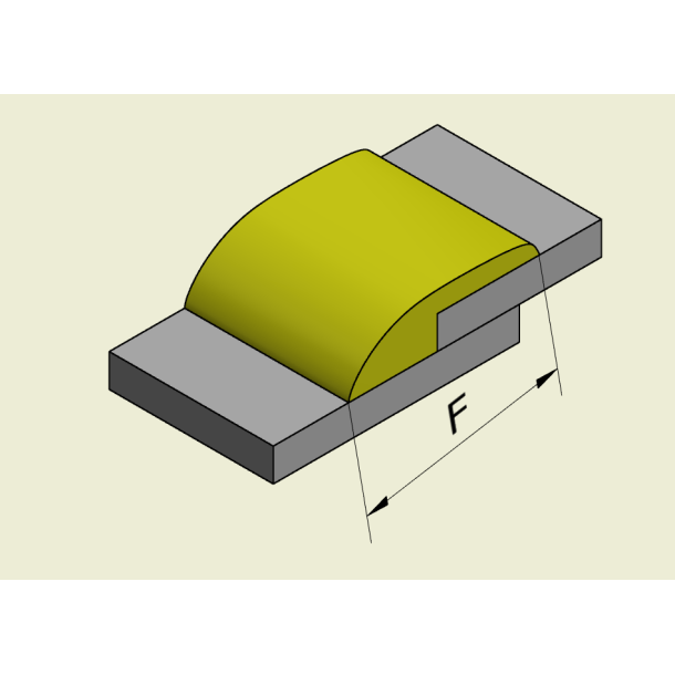 Svejsesko HSK U3 Overlap svejsning af 3mm. plade. Inkl. alu-holder HS-SK-U3