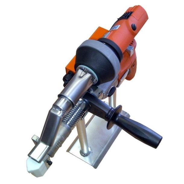 Ekstruder, HSK10.2 DE Kompakt, 230V. Digital med egen luftforsyning. V�gt 4,4 kg. Output PE 1 kg/h