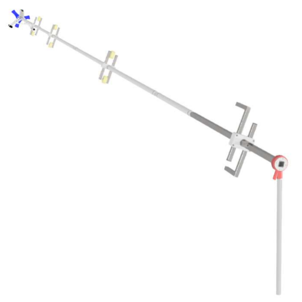 HDID 100 Rod set �500-630+�710-900 with drive handle Type HDID, complete, up to 13 meters insertion depth. incl. joints and clips.
