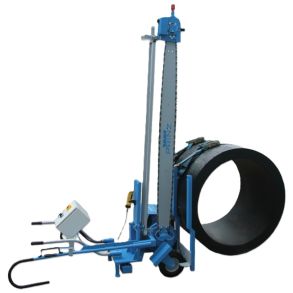 Mobil k�desav for lige snit . Motor 7,5 kW. (Ex k�de og ex klingestyr)