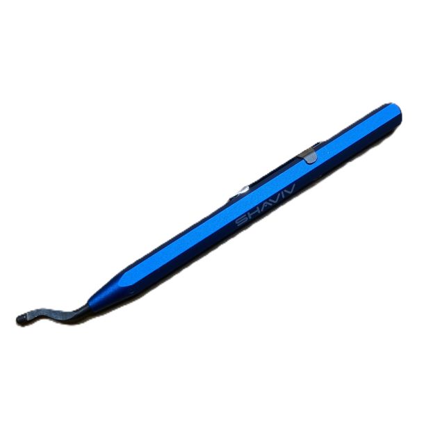 Universal deburrer, pen format, aluminum handle