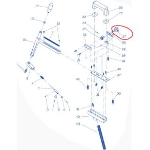 Handle knob for Ritmo RTC 315
