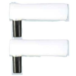 H�rner Push-on Adapter -  4.7mm male plug (welding cable) to 4.7mm 90� female pl