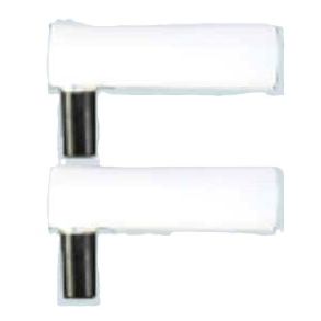 H�rner Push-on Adapter -  4.7mm male plug (welding cable) to 4.7mm 90� female pl