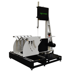 BSM 630 R-W Bandsaw. Angle and radius cuts from 0 to 45 possible