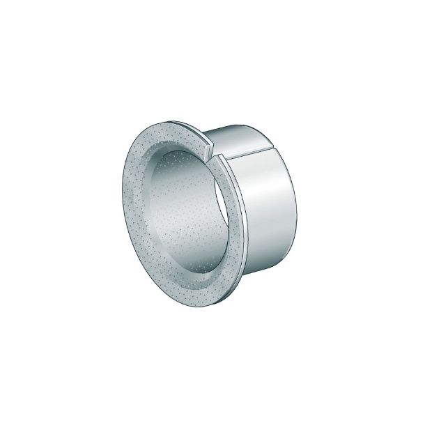 Glideleje teflonbelagt, NB1F 25215 �25 med flange L21,5mm